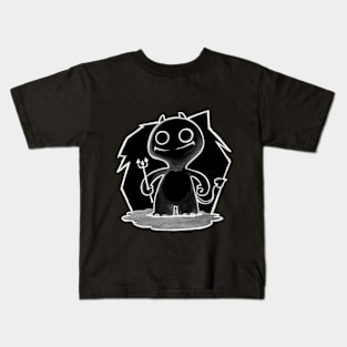 Friendly Little Sketchy Guy Kids T-Shirt